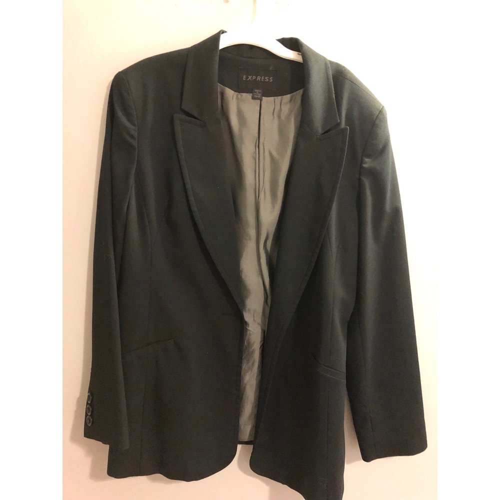 Black express blazer